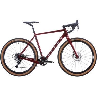 Gravelbike VITUS SUBSTANCE CRX-1 Sram Rival Mix 40 Zähne Rot 2023 0